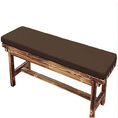 Waterproof Garden Bench Cushion, 90 x 30 x 5 cm, Brown