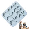 Dachshund Silicone Mold, 7 Cavities, Baking, Ice & Chocolate Mold view 1