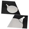 Round Stainless Steel Pizza Peel with Plastic Handle for Cakes view 2