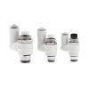 EOTVHTMT Pneumatic Fitting, Universal Pneumatic Speed Control Valve, AS1301F/2301F/1311F/2311F-M3/M5/01/02-03-04-06S, 1 pc (AS2311F-01-08S) view 1