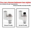 EOTVHTMT Pneumatic Fitting, Universal Pneumatic Speed Control Valve, AS1301F/2301F/1311F/2311F-M3/M5/01/02-03-04-06S, 1 pc (AS2311F-01-08S) view 4