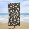 Cmagnifico Beach Towel, Dartboard Target Bath Towel, Pool Towel, 80 x 160 cm view 3