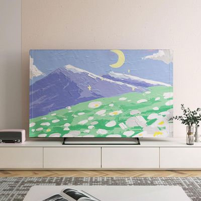 Indoor TV Cover for 32-Inch Flat-Screen TVs, Dust and Sun Protection, Color B