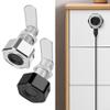 Zoegneer Smart Fingerprint Drawer Lock, Black view 3