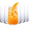 Wlasss Water Glasses, Set of 6, Large Transparent Highball Glasses view 1