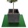 KARAT Majesty Plant Pot Saucer, Green, Square 90 x 90 cm view 1