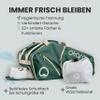 Otaro 82L Tennis Bag for 4 Rackets with Thermal, Shoe & Cooler Compartments (Green) view 3