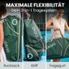 Otaro 82L Tennis Bag for 4 Rackets with Thermal, Shoe & Cooler Compartments (Green) view 4