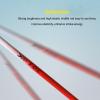 Badminton Racket Set, Lightweight High-Strength, Easy Control, 3 Shuttlecocks, Orange-Red view 2