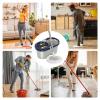 Spin Mop and Bucket Set with Automatic Wringer view 4