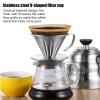 Wifehelper Stainless Steel Coffee Dripper Cone Filter, 5.9-Inch view 4