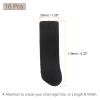 QUARKZMAN Chair Leg Socks, 16-Pack, Black view 2