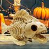 Opilroyn Fish Skeleton Model, Skull Fish Skeleton | Animal Carp Skull view 3