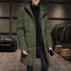SRZYMJ Men's Long Winter and Transitional Outdoor Jacket view 2