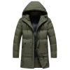 SRZYMJ Men's Long Winter and Transitional Outdoor Jacket view 4