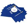 Wisconsin State Flag Placemats, Woven Vinyl, Heat-Resistant, Washable, 4-Pack view 2