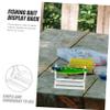 HONMEET Small ABS Fishing Lure Stand with Large Capacity view 2