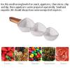 HAN SHENG Ceramic Serving Set with Wooden Handle, 3 Compartments view 3