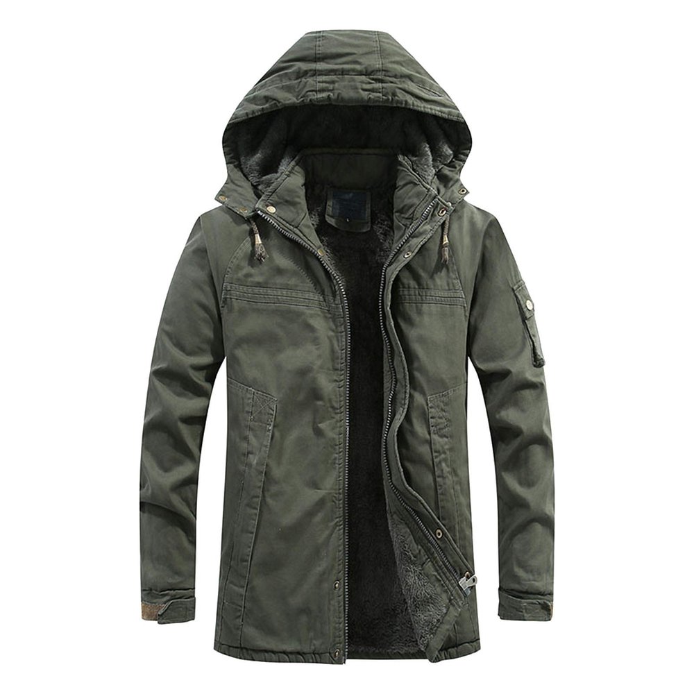 SRZYMJ Men's Outdoor Jackets and Winter Coats