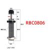 NURII Pneumatic Shock Absorber, Air Cylinder Damper, Oil Pressure, RBC RB2725 2015 1412 1007 0806 (RBC0806) view 2