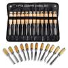 JLBopqaz Wood Chisel Set, 12-Piece Wood Carving Tools with Carrying Case view 1