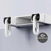 Double-Row Silent Curtain Rod, White, 2.4 m view 4