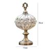 LXYDPZ Candy Jar Decoration, Clear Glass Apothecary Jar with Lid view 2