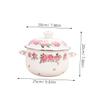 2.3 L Enamel Cooking Pot with Handles view 2