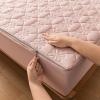 Zippered Mattress Cover, Adjustable Mattress Encasement, Mattress Protector, Breathable and Washable Fitted Sheet, 140 x 190 + 30 cm, Jade view 1