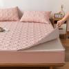 Zippered Mattress Cover, Adjustable Mattress Encasement, Mattress Protector, Breathable and Washable Fitted Sheet, 140 x 190 + 30 cm, Jade view 3