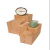 Solid Oak Wood Block 20 x 20 x 55 cm, Stool or Side Table view 2
