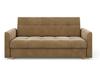 PAMIR24 Sleeper Sofa with Storage, 215 x 85 cm, LEN Wooden Legs, Light Brown view 3