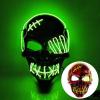 Halloween Skull Ghostface Horror Mask for Women, Men, Kids and Teens – Halloween, Mardi Gras & Carnival Costume (D) view 2