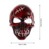 Halloween Skull Ghostface Horror Mask for Women, Men, Kids and Teens – Halloween, Mardi Gras & Carnival Costume (D) view 3