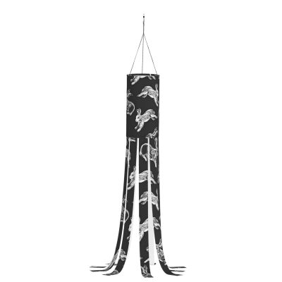 Printed Halloween Rabbit Windsock Banner for Indoor and Outdoor Decor