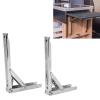 Folding Shelf Bracket, Cold-Rolled Steel view 2