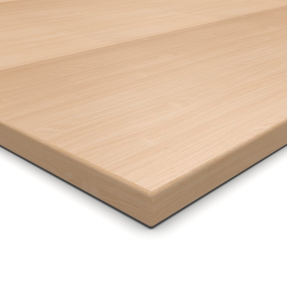AUPROTEC Beech Decorative Panel, 28 mm, 30 x 80 cm, ABS Edging on All Sides