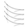 Artibetter 20-Piece Manganese Steel Bottom Positioners for Sliding Cabinet Doors view 4