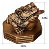 Feng Shui Money Frog Statue for Home and Office Decor view 4