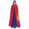 YQxwJL Men's Mongolian Flag Halloween Hooded Renaissance Cloak view 2