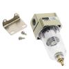 AF2000-02 Inline Compressed-Air Water Filter Trap, 1/4 in, with Pneumatic Fittings, 1 pc (AF2000-02-E Fitting, 14 mm) view 4