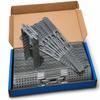 Knauf Direct Hanger 70, 120, 200 mm for CD 60/27 Profiles, Suspended Ceiling Drywall, 100-Pack, Silver, ES 200 view 1