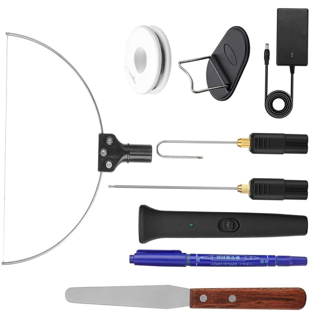Electric Foam Cutter Set with Heating Wire, 18 W, 100–240 V