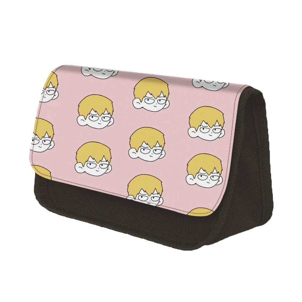 Xinchangda Mob Psycho 100 Anime Pencil Case, Large Capacity