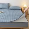 Zippered Mattress Protector, 140 x 190/200 cm, Blue view 3