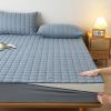 Zippered Mattress Protector, 140 x 190/200 cm, Blue view 4