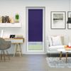Blackout Roller Blind for Windows, No-Drill Clamp-Fit, 95 x 140 cm, Purple view 2