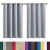 GAIFNAG Thermal Blackout Curtain, 220 x 60 cm, Gray view 1