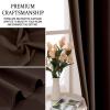GAIFNAG Blackout Curtain 270 x 140 cm, Brown view 3