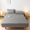 Zippered Mattress Protector 140 x 190/200 cm, Adjustable Encasement, Washable, 70 x 200 + 15 cm, Gray view 2